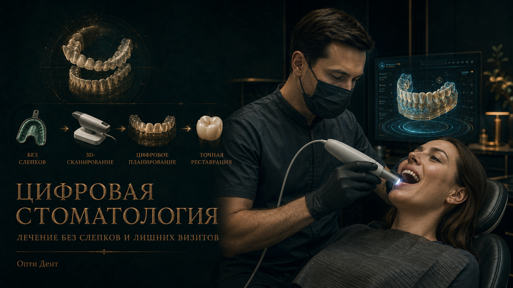 Цифровая стоматология: лечение без слепков и лишних визитов
